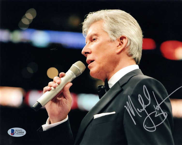 Michael Buffer Signed 8x10 Photo Announcer Let S Get Ready To Rumble Beckett Bas Ebay