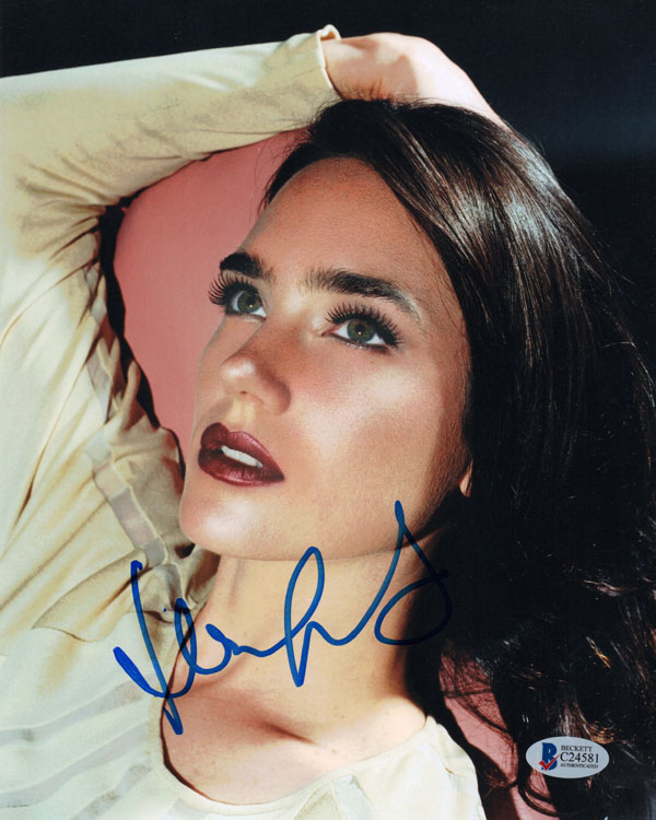 JENNIFER CONNELLY SIGNED AUTOGRAPHED 8x10 PHOTO VERY PRETTY RARE