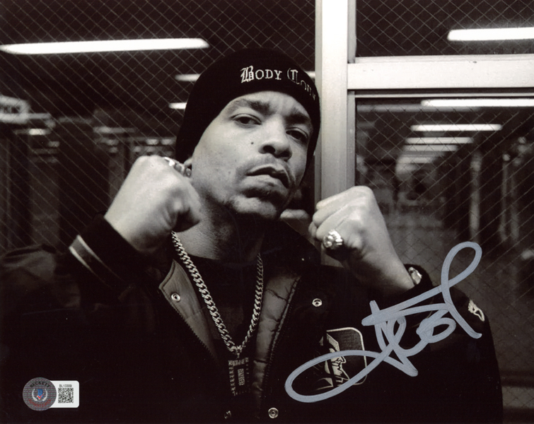 ICE-T SIGNED AUTOGRAPHED 8x10 PHOTO HIP HOP RAP RAPPER ICON OG