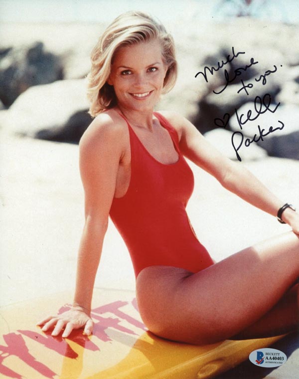 KELLY PACKARD SIGNED AUTOGRAPHED 8x10 PHOTO APRIL GIMINSKI