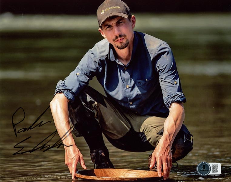 PARKER SCHNABEL SIGNED AUTOGRAPHED 8x10 PHOTO DISCOVERY GOLD RUSH BECKETT BAS | eBay