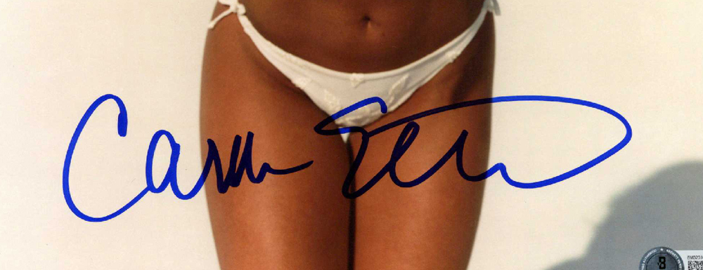 CARMEN ELECTRA SIGNED AUTOGRAPHED 11x14 PHOTO ACTRESS MODEL RARE