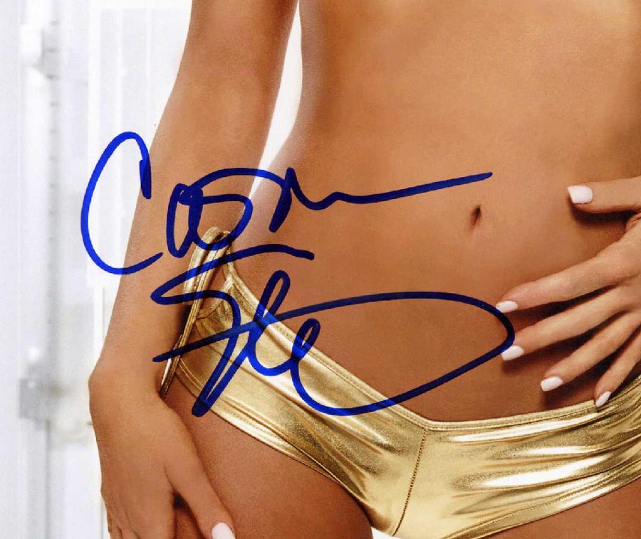 CARMEN ELECTRA SIGNED AUTOGRAPHED 11x14 PHOTO ACTRESS MODEL RARE