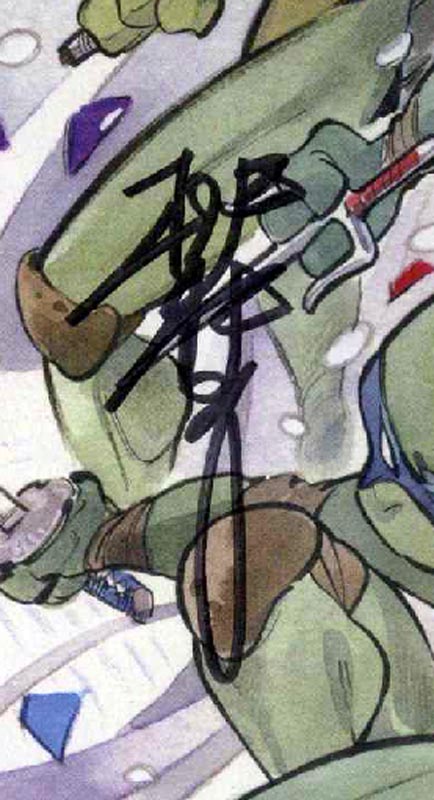toropical様　オーダーページ TEENAGE MUTANT NINJA TURTLES #1 CGC 9.8 SS SIGNED PEACH MOMOKO 1