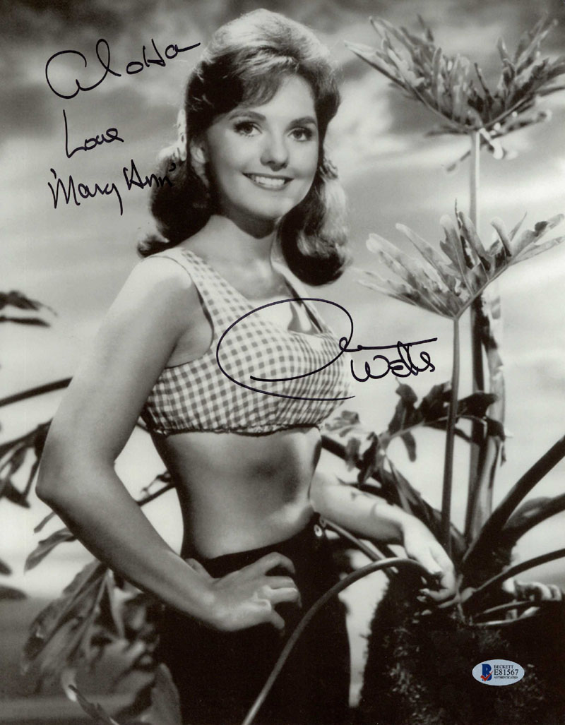 Dawn Wells Signed Autographed 11x14 Photo Mary Ann